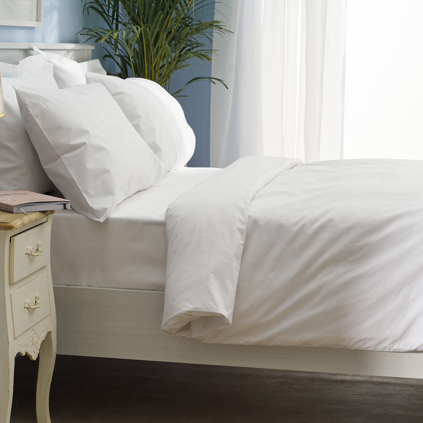 Σεντόνι Μονό 160x260εκ Salonica Λευκό