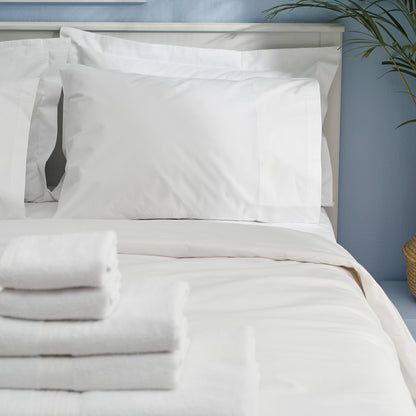 Σεντόνι Μονό 160x260εκ Salonica Λευκό