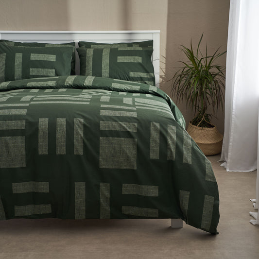 Παπλωματοθήκη Διπλή 200x240εκ. Salonica Tetris
