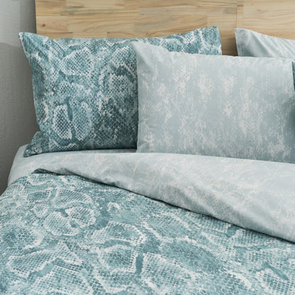 Μαξιλαροθήκες Salonica Sahara (Τιρκουάζ) Σχέδιο Πανωσέντονο