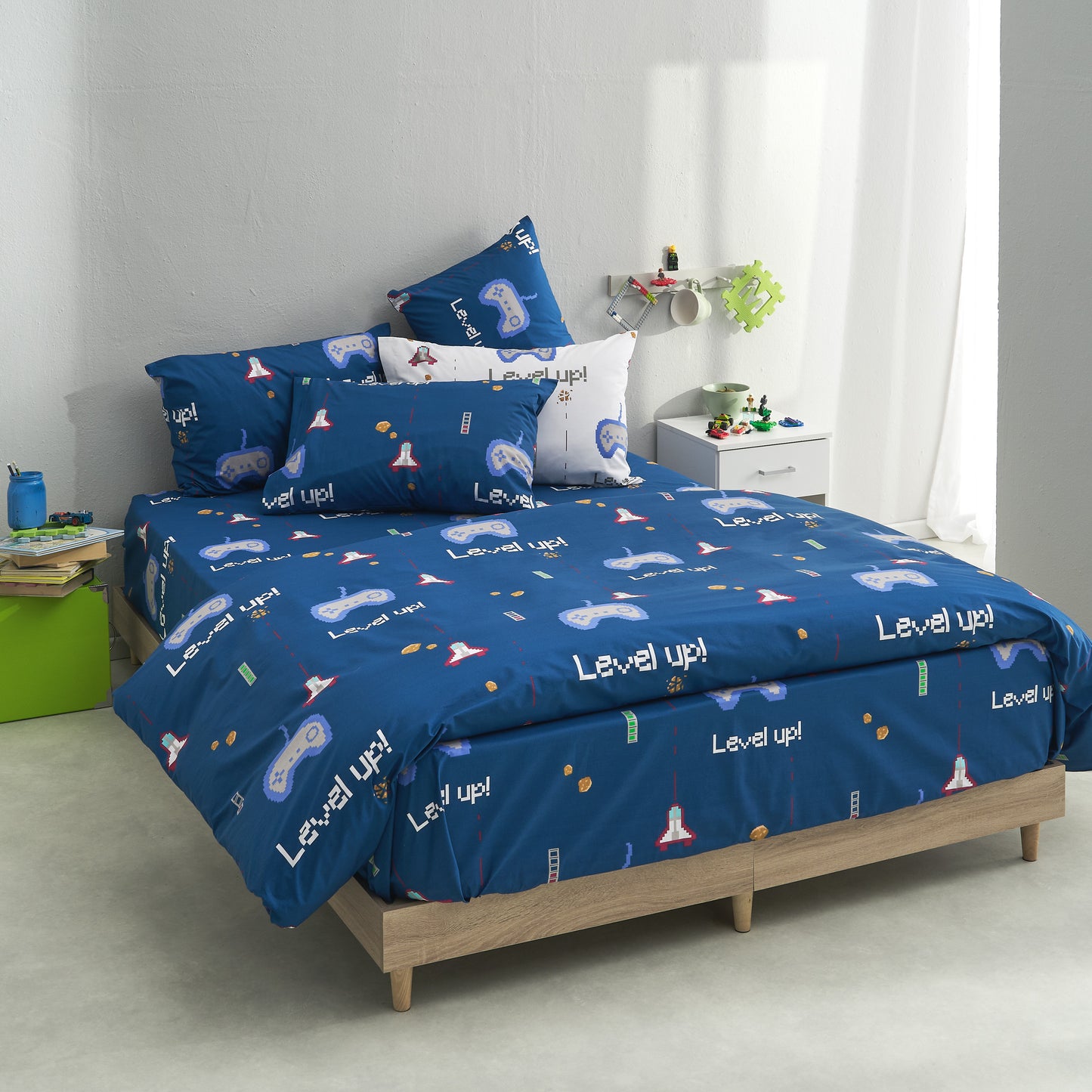 Πάπλωμα Μονό 160x230εκ. Salonica Mindcraft (Μπλε)