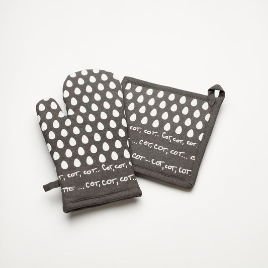 Σετ Γάντι-Πιάστρα Κοτούλα