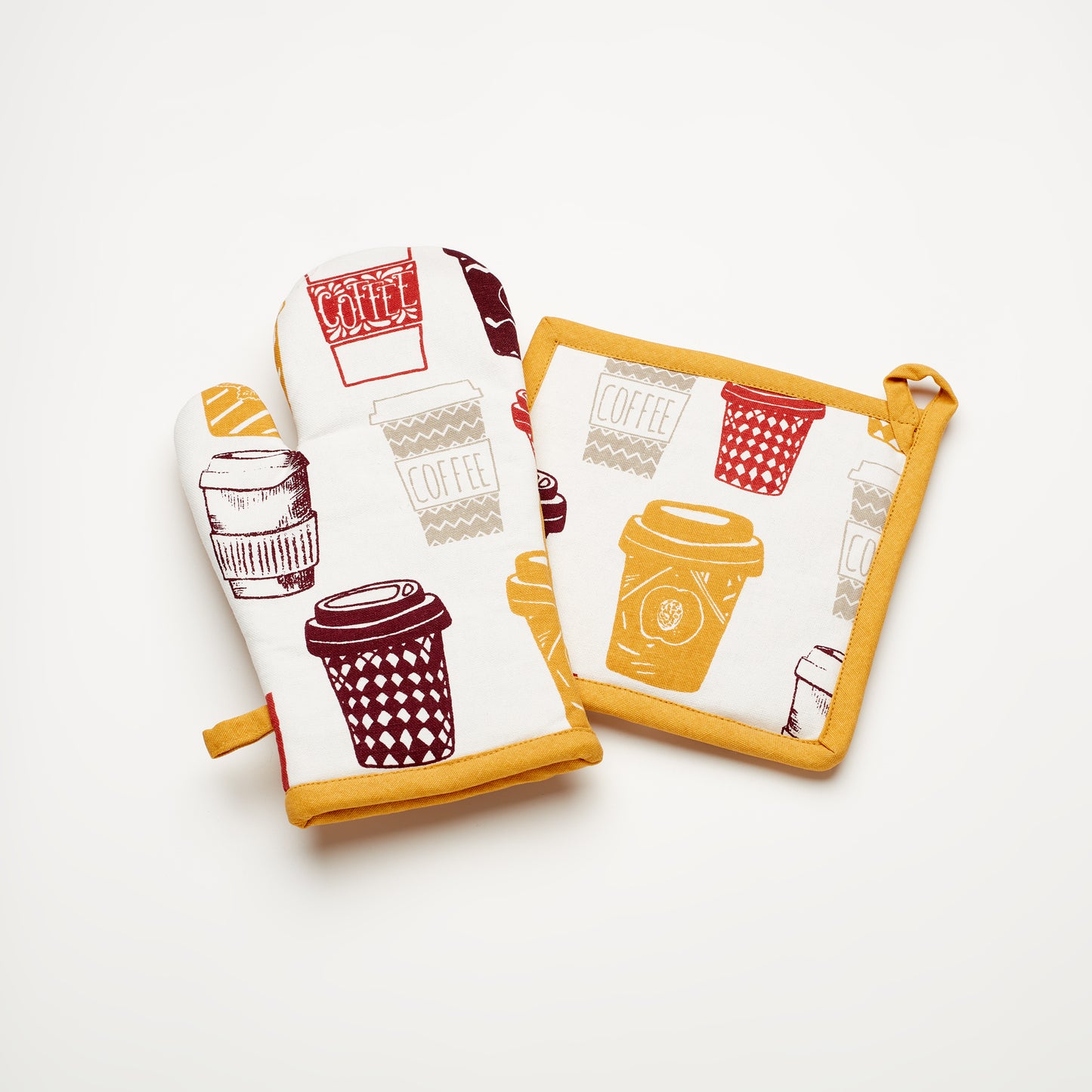 Σετ Γάντι-Πιάστρα coffee