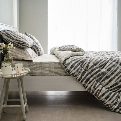 Μαξιλαροθήκες Salonica Safari (Γκρι) Σχέδιο Πανωσέντονο