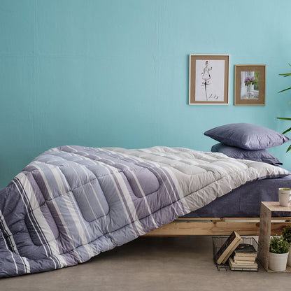 Πάπλωμα Lines (Γκρι)