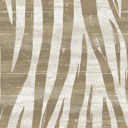 Σεντόνι Μονό 160x260εκ. Salonica Safari (Καφέ) Σχέδιο Πανωσέντονο