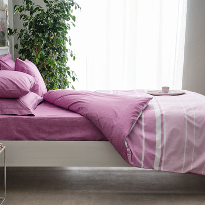 Πάπλωμα Lines (Ροζ)