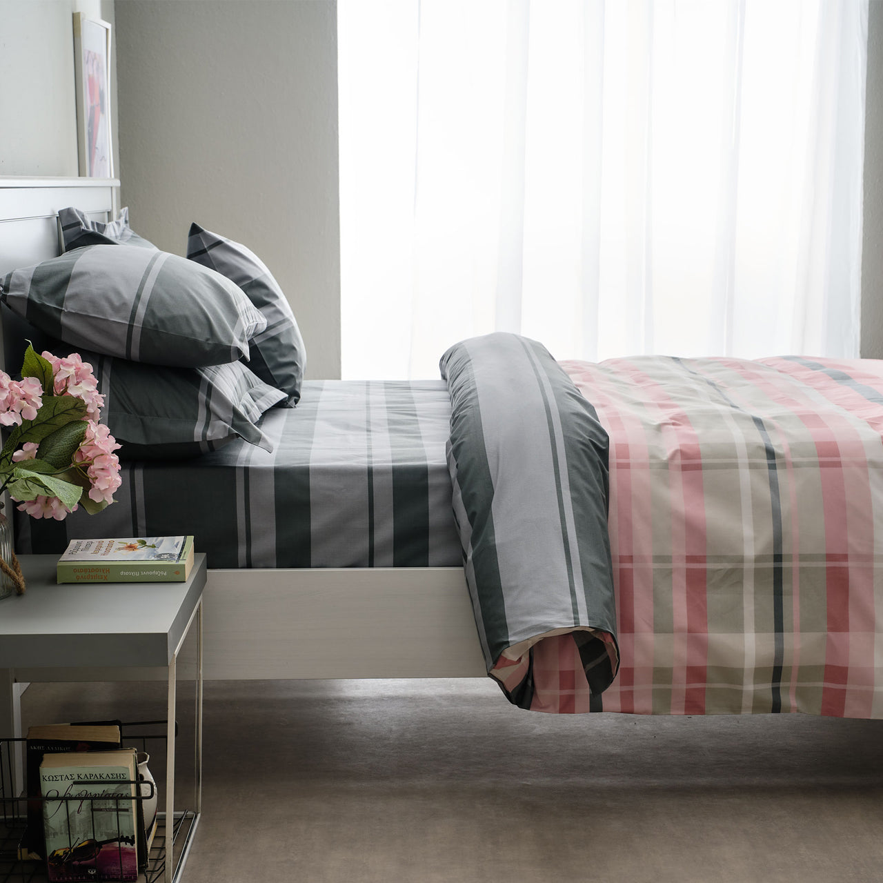 Μαξιλαροθήκες Salonica Σκωτία Σχέδιο Κατωσέντονο