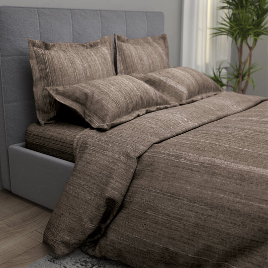 Μαξιλαροθήκες Salonica Βροχή (Καφέ)