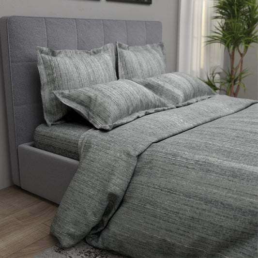 Μαξιλαροθήκες Salonica Βροχή (Γκρι)